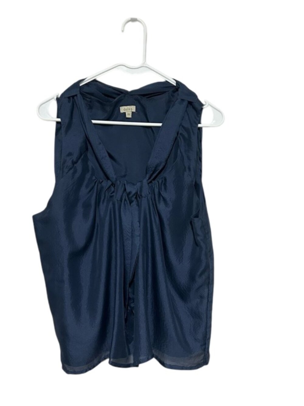 Anthropologie Dolan Medium Navy Blue Tank Blouse